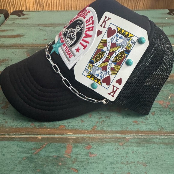 CUSTOM George Strait Trucker Hat - Picture 3 of 5